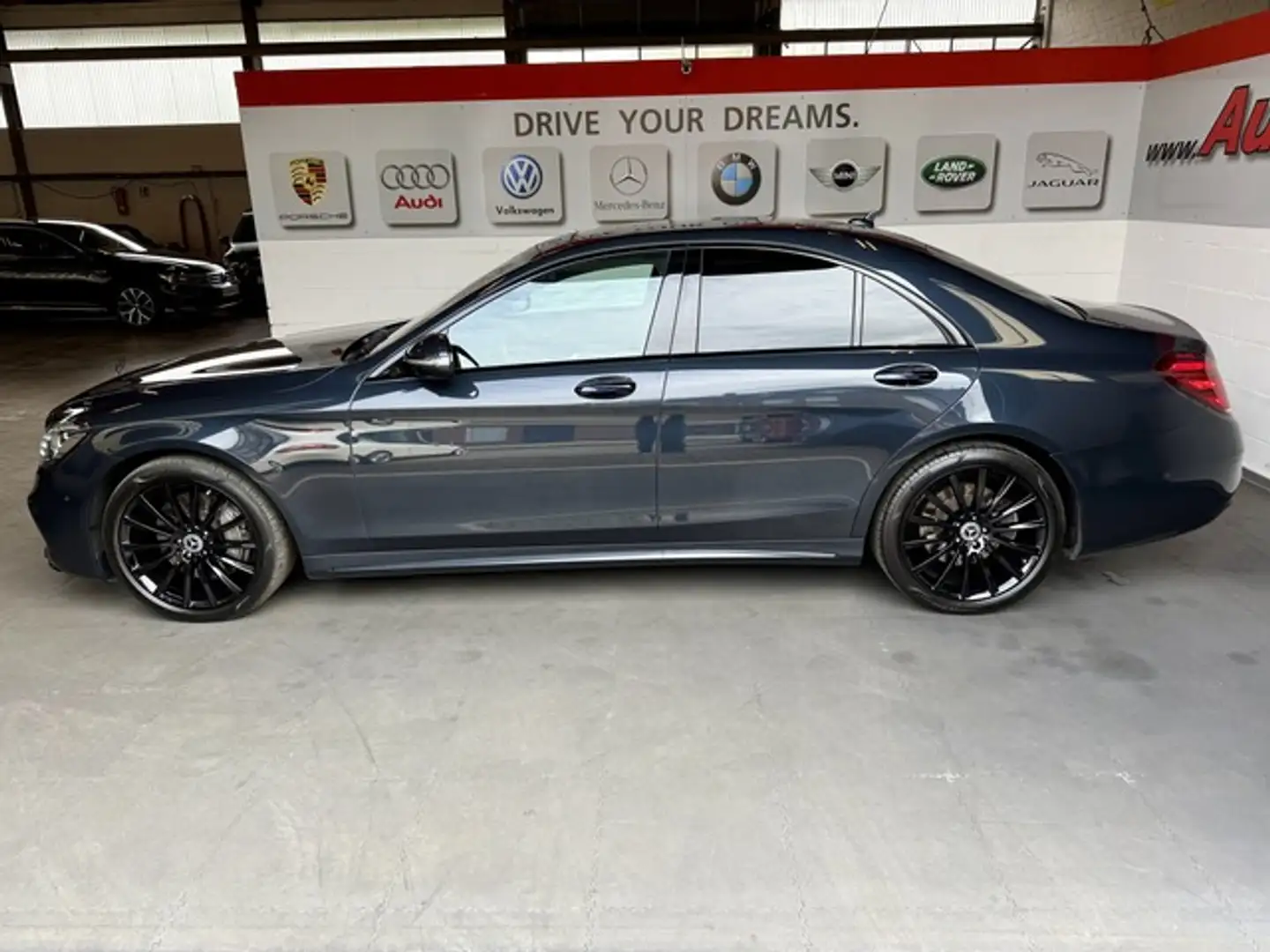 Mercedes-Benz S 350 d 4Matic AMG-Line*Vollausstattung*TopOptik Blau - 2