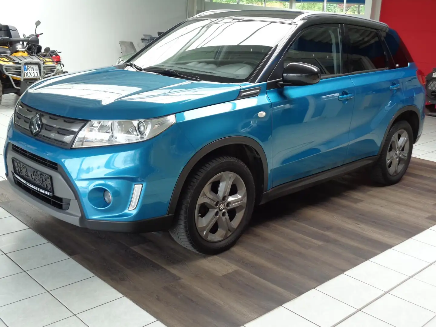 Suzuki Vitara 1.6 Comfort 4x4 Navi,Klimaaut.SHZ.ab.AHK Blau - 2
