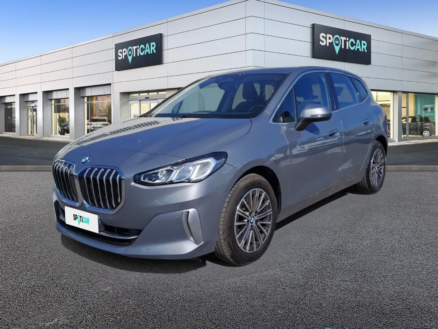 BMW 218 218i Luxury Auto Grigio - 1