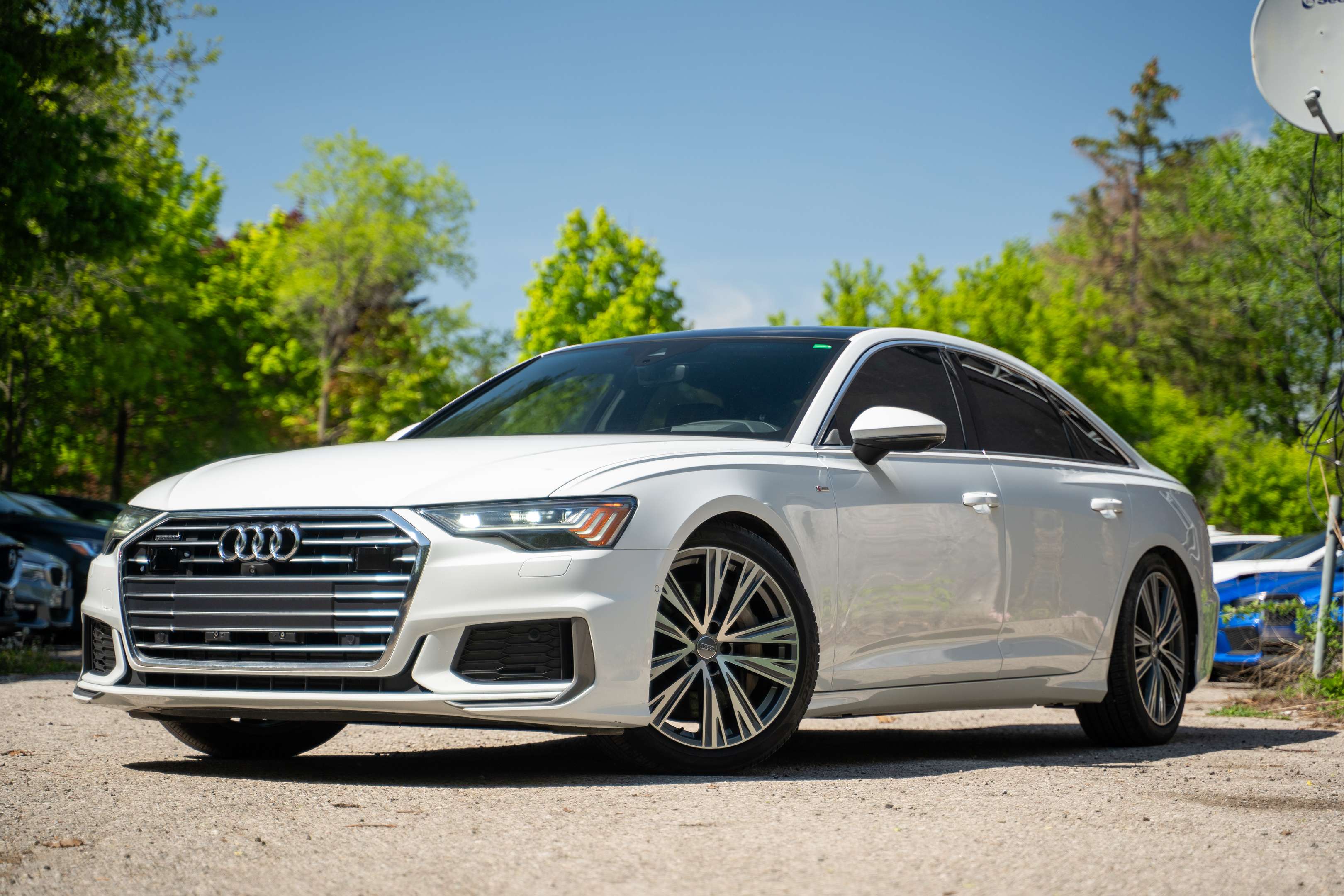 2019 Audi A6 Technik|CleanCarfax|Warranty|360 Cam|B&O|HUD|ACC| alt 2