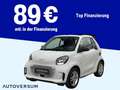 smart forTwo cabrio electric drive EQ TEMP*FREISPR* Weiß - thumbnail 1