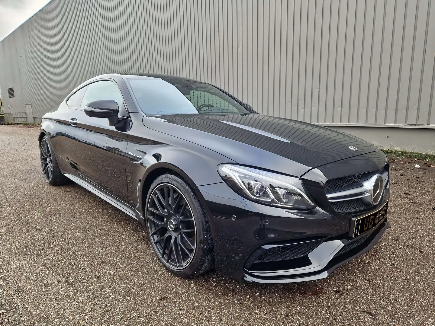 Mercedes-Benz C 63 AMG 476ch, 4.0 V8 biturbo, full black, speedshift 7G Noir - 1