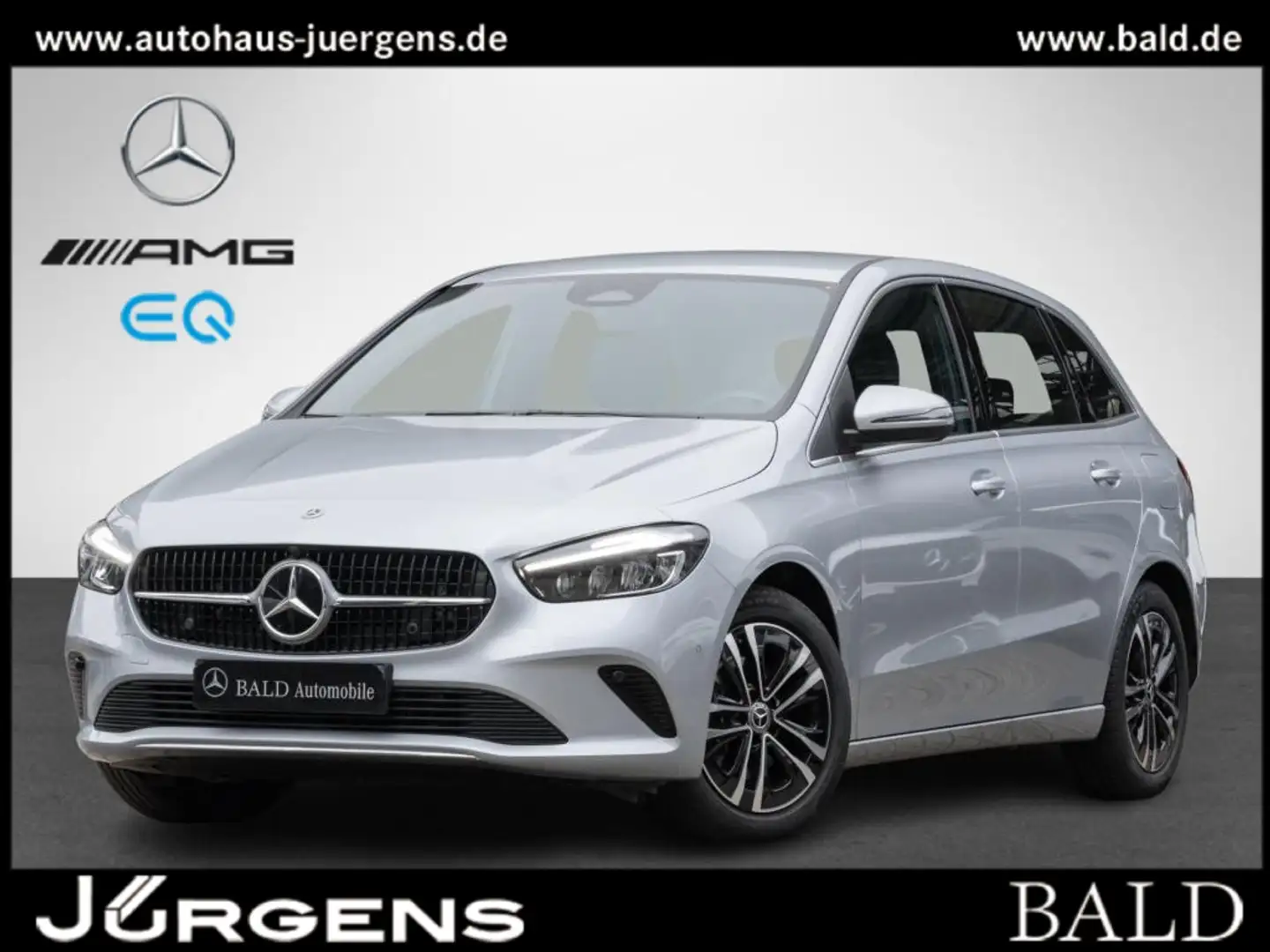 Mercedes-Benz B 200 Progressive/Distr/Totw/LED/Kamera/EasyP/17 Silber - 1