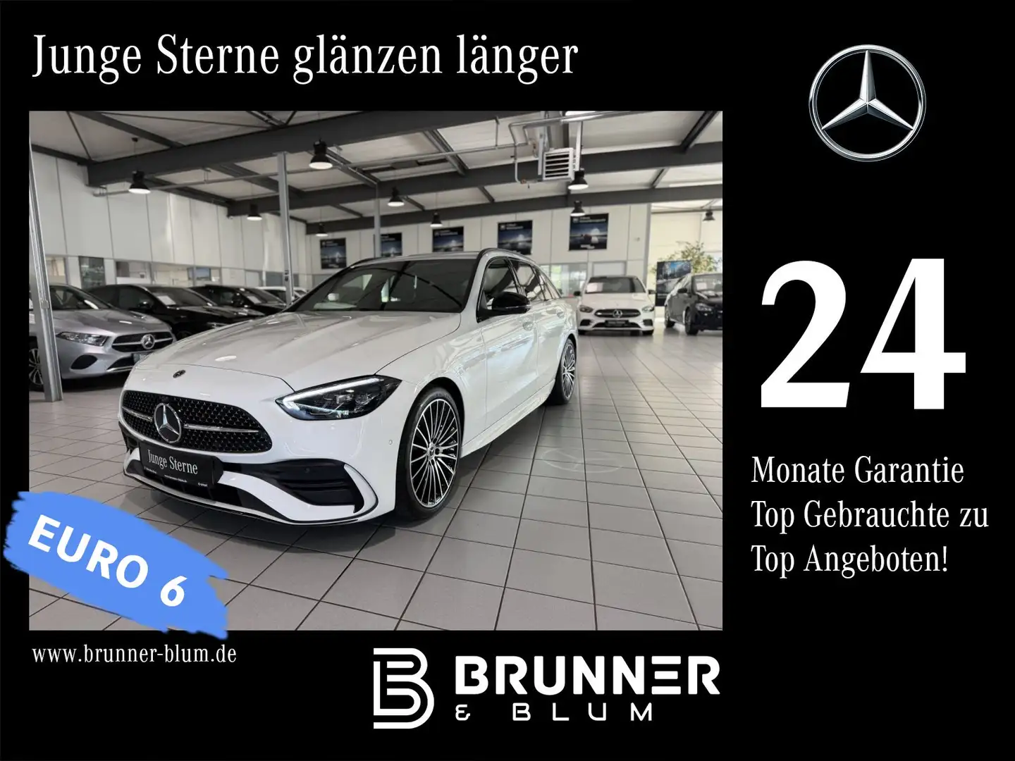 Mercedes-Benz C 300 C 300 T AMG Edition,Burmester,19 Zoll,Night,360° Bianco - 1