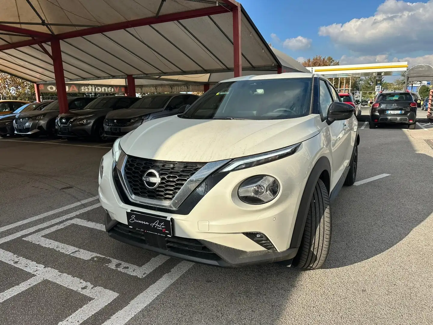 Nissan Juke Juke 1.0 DIG-T 114 CV N-Connecta Blanc - 2