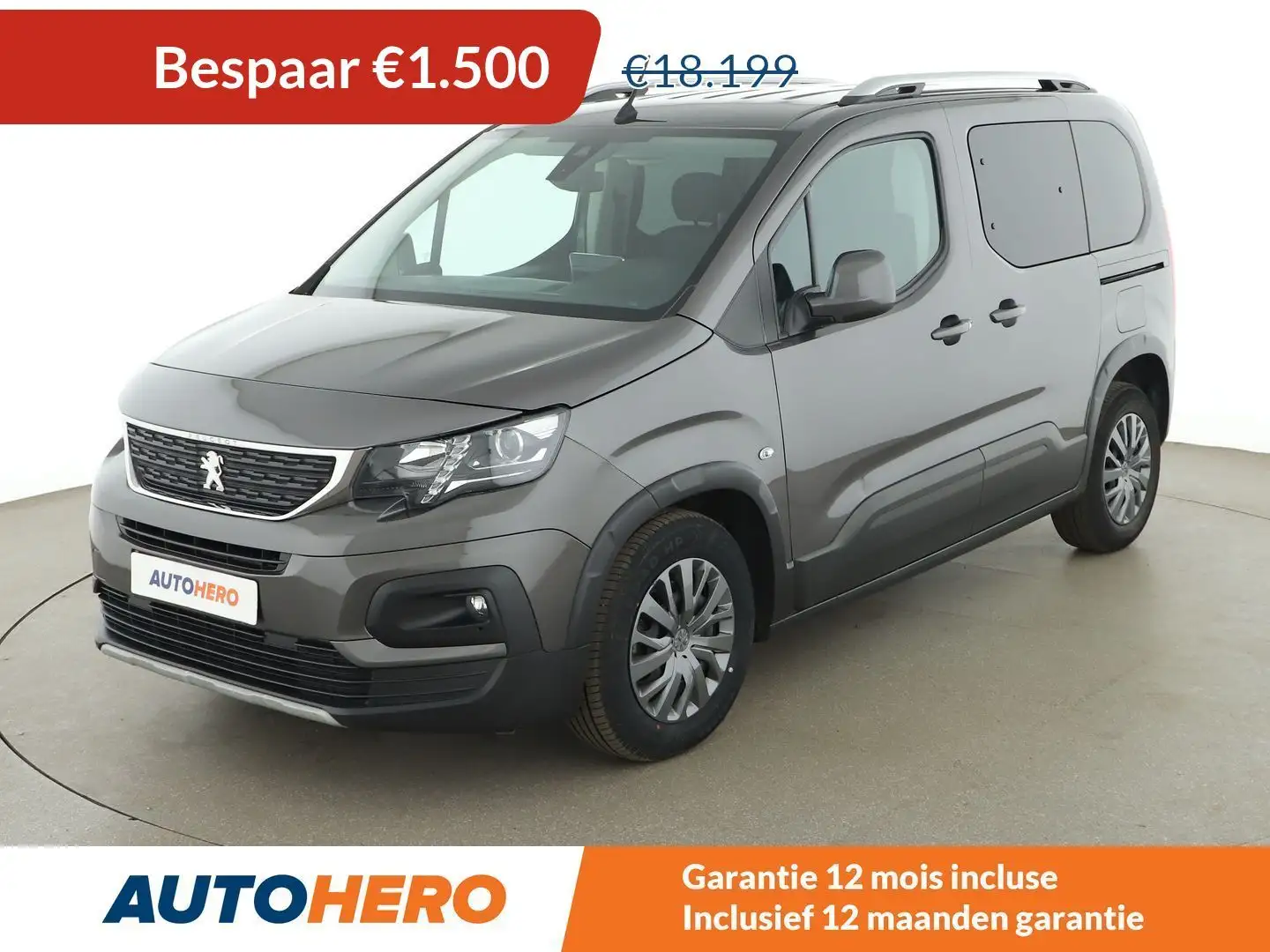 Peugeot Rifter 1.2 PureTech Allure L1 Grijs - 1