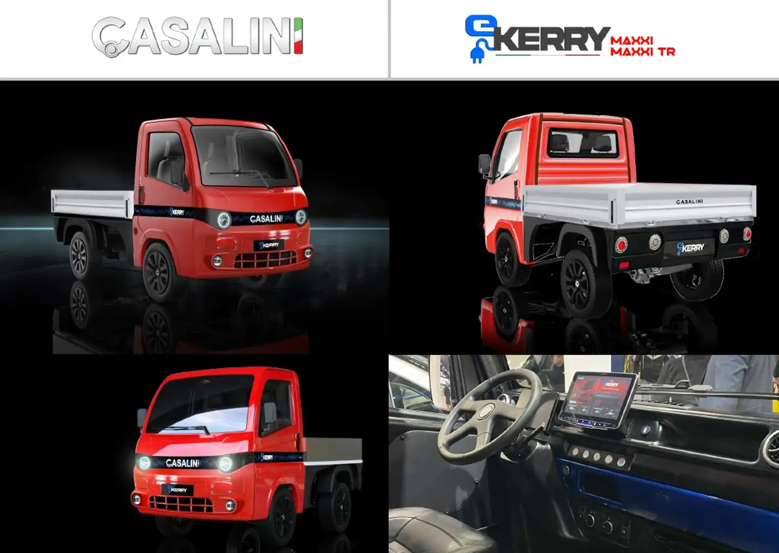 Casalini Kerry - eKERRY MAXXI TR * NEU 100% Elektro - 10,3kW/h * Albastru - 2