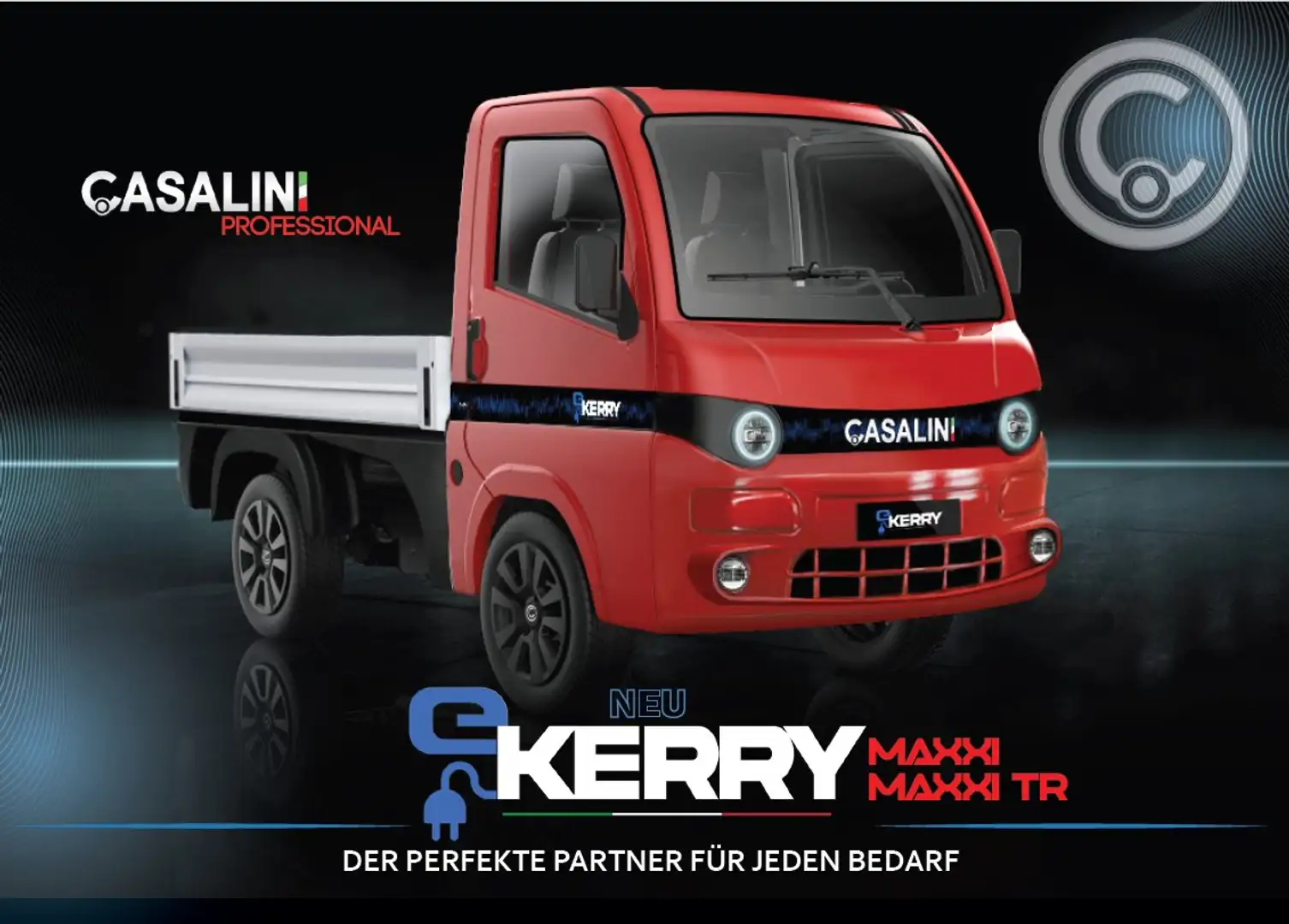 Casalini Kerry - eKERRY MAXXI TR * NEU 100% Elektro - 10,3kW/h * Albastru - 1