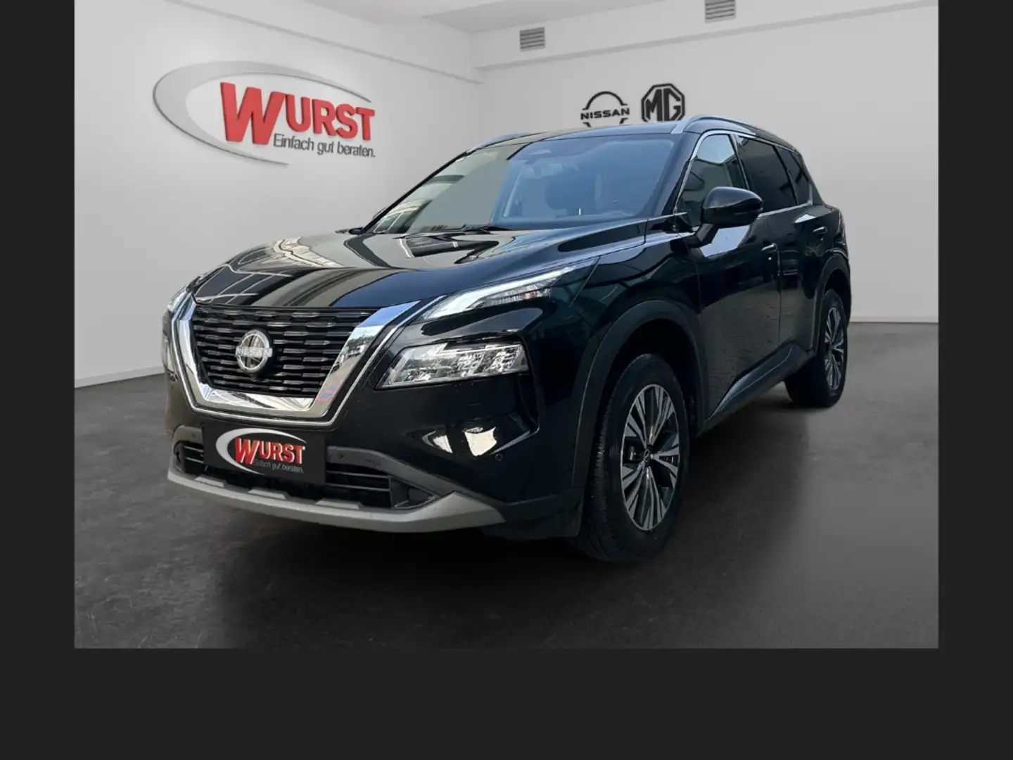 Nissan X-Trail N-Connecta 1.5 VC-T MHEV 163 PS AHK Panorama Navi Zwart - 1