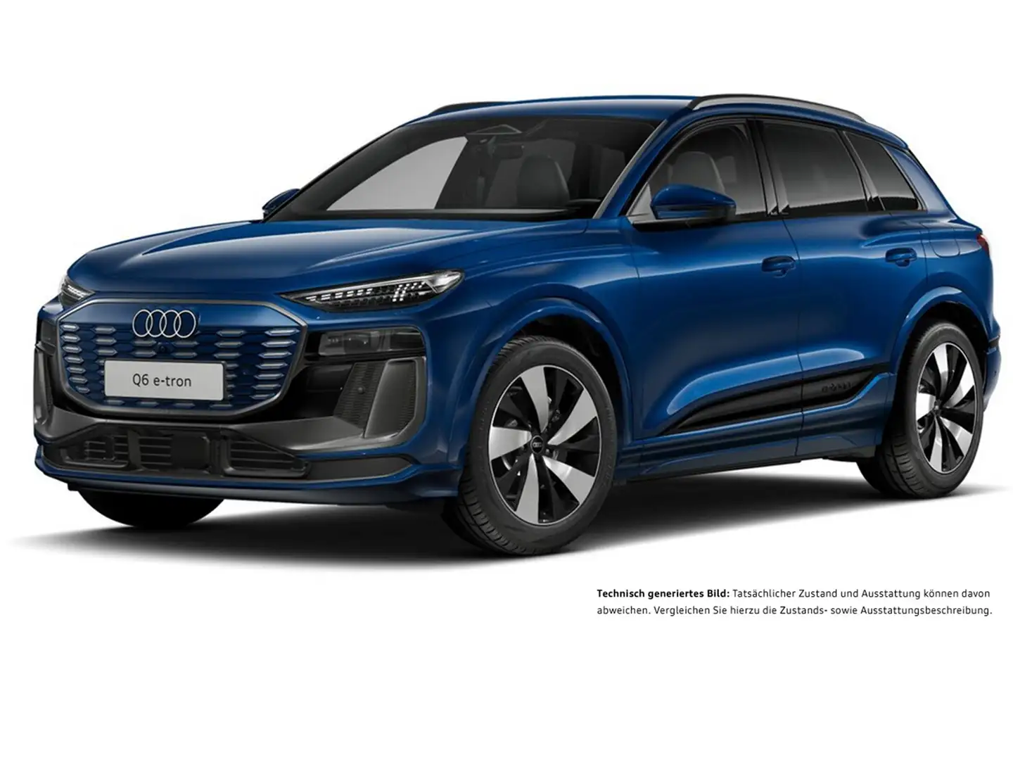 Audi Q6 e-tron quattro S LINE 360°CAM ACC LM20 MATRIXLED Albastru - 2