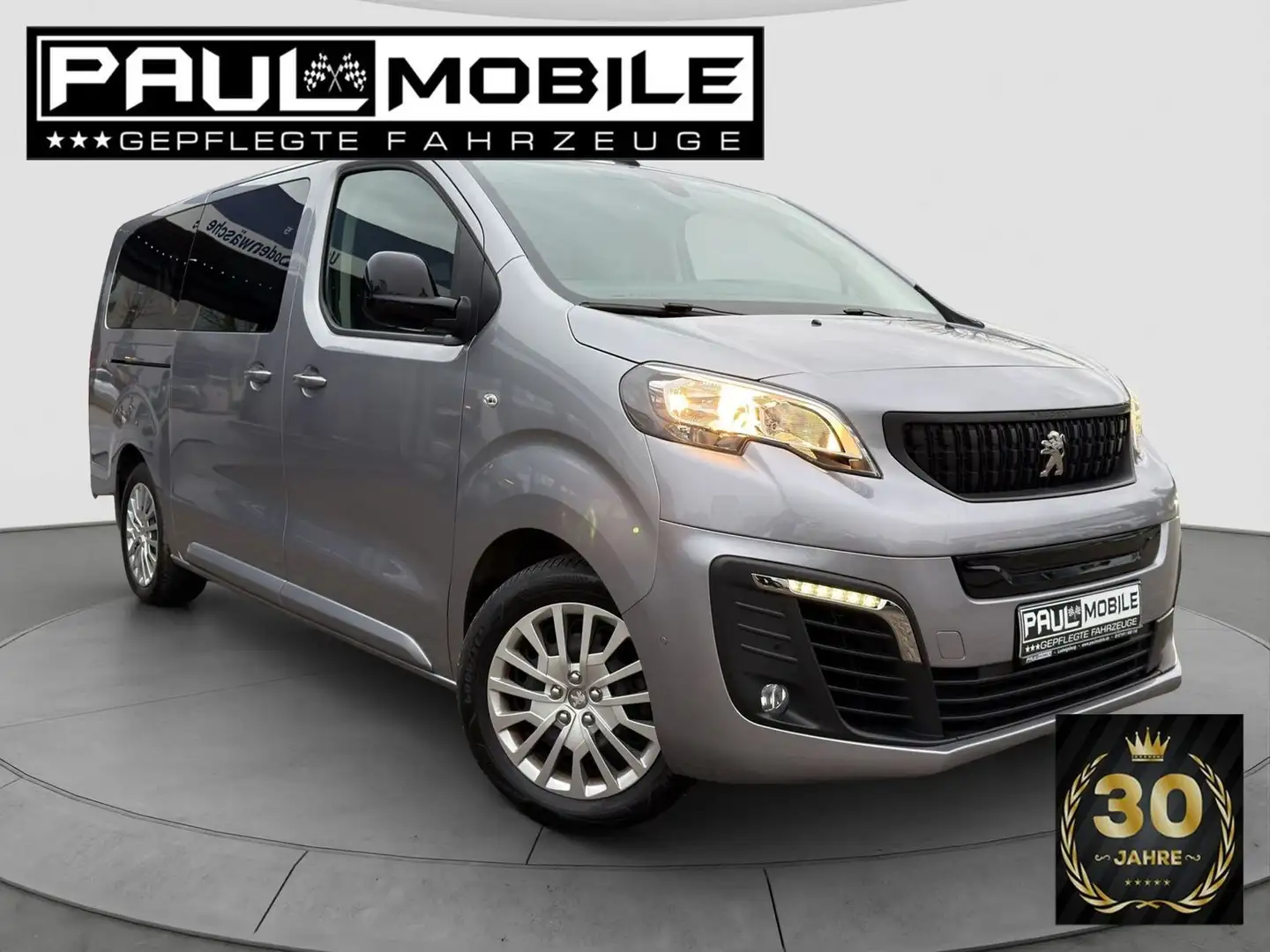 Peugeot Traveller L3 Business 75Kwh Navi Rcam PDCv+h AHK Grau - 1
