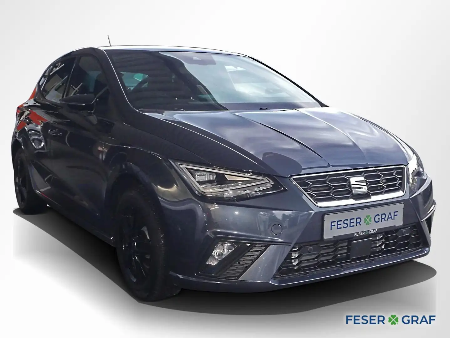 SEAT Ibiza 1.0 TSI DSG FR Full Link PDC RüKa Sitzh. Gris - 2