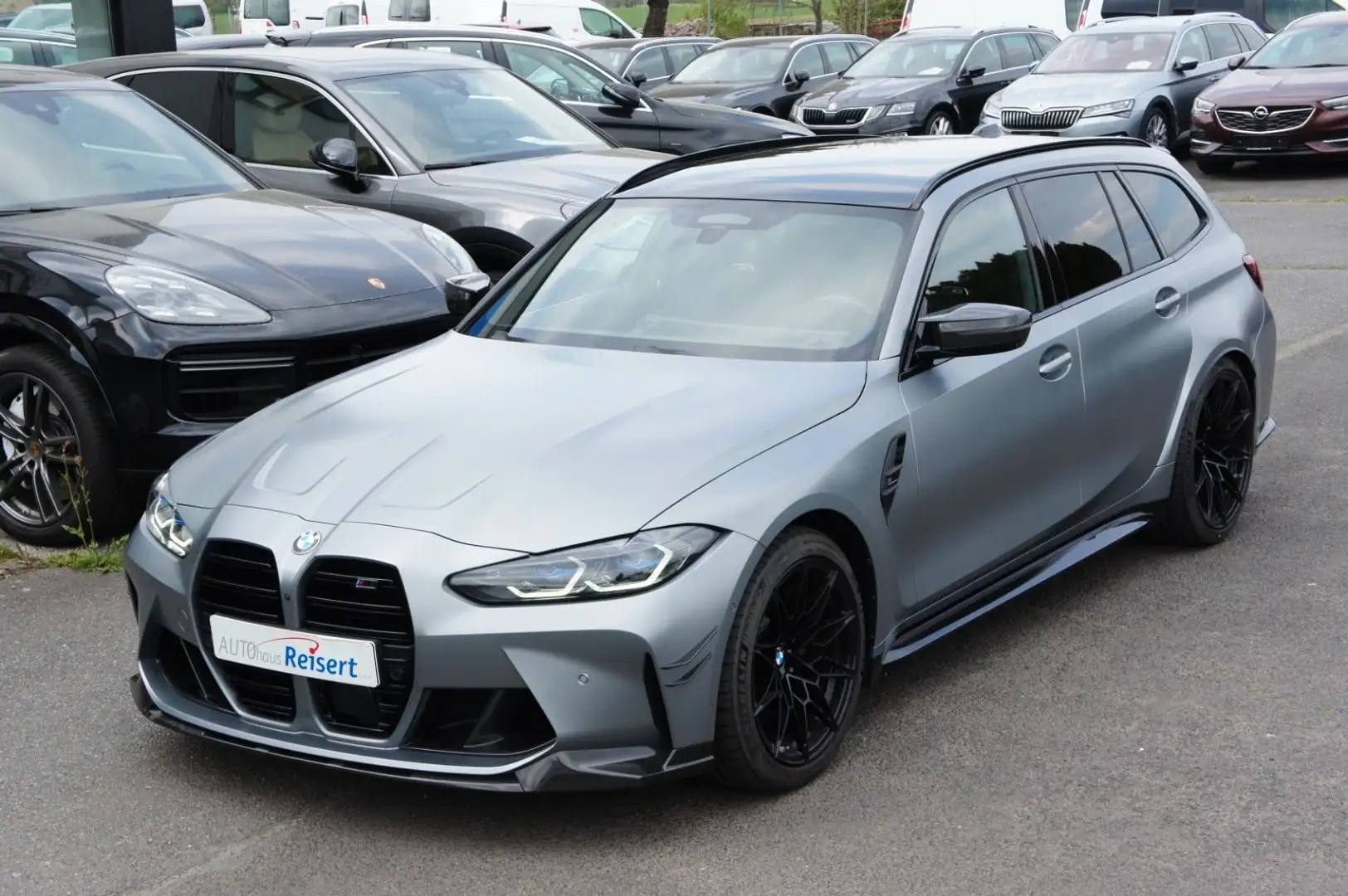 BMW M3 xDrive Compet.*CARBON*AULITZKY*VOLL*NP135t€* Grau - 1