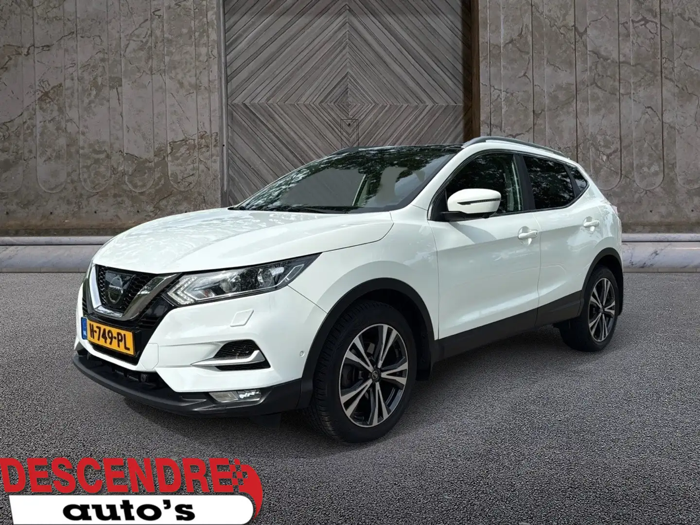Nissan Qashqai 1.2 Tekna, led, panodak, autom Wit - 1