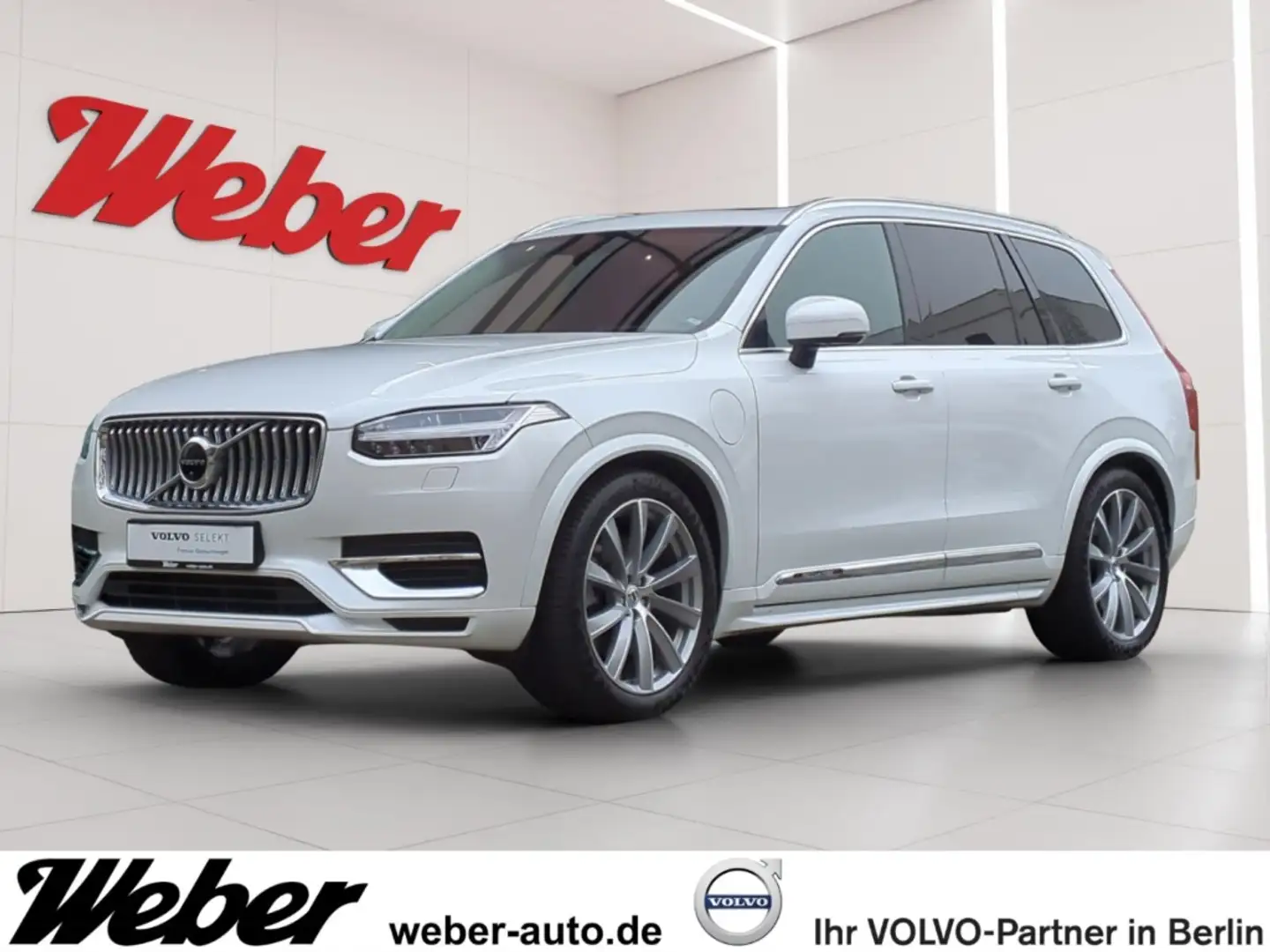 Volvo XC90 T8 Recharge Inscription Expr. *Luft*Pano*SH*HUD*36 Blanco - 1