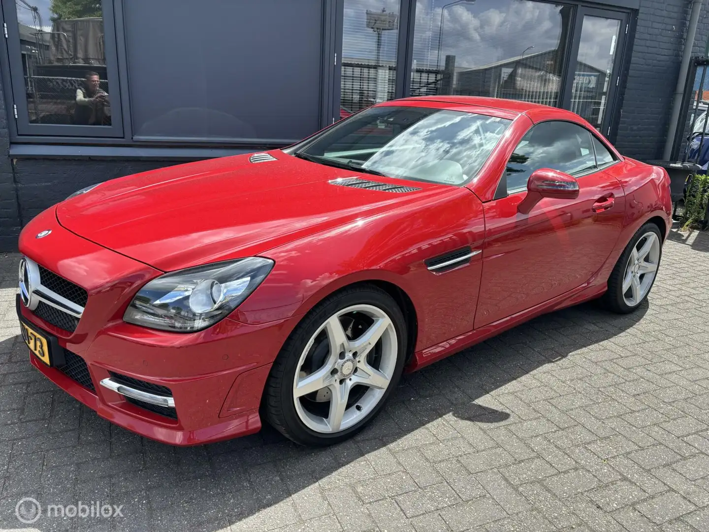 Mercedes-Benz SLK 250 AMG Aut. Harman Cardon Comand 18"LM Rouge - 2