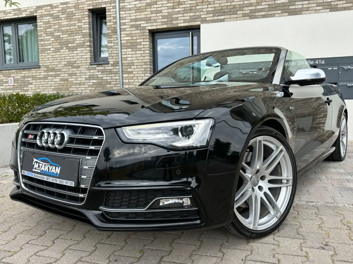 Audi S5 Cabriolet 3.0 TFSI quattro*Automatik*S-Heft* Černá - 1