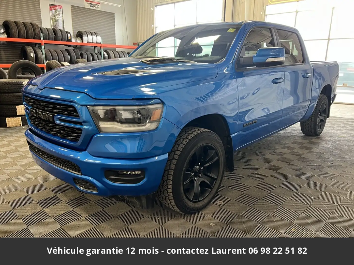 Dodge RAM Sport Night 12P 5.7L 4x4 Tout compris hors homolog Bleu - 1