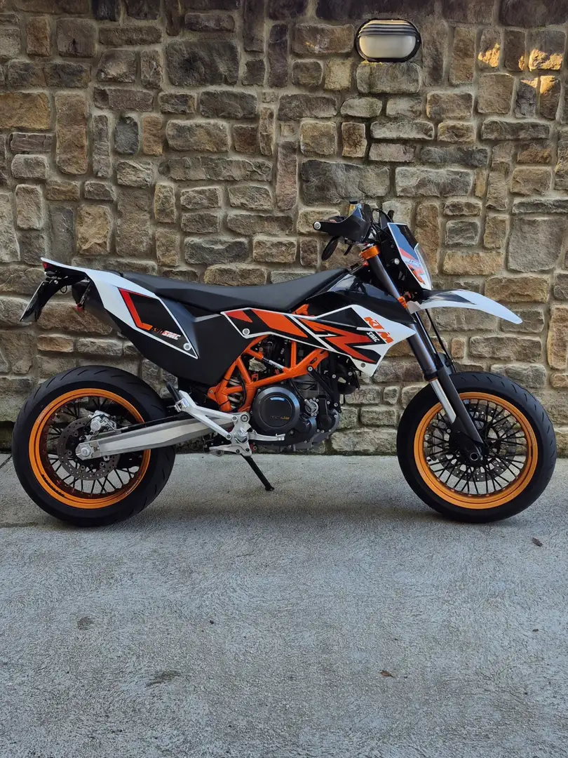 KTM 690 SMC R R Bianco - 1