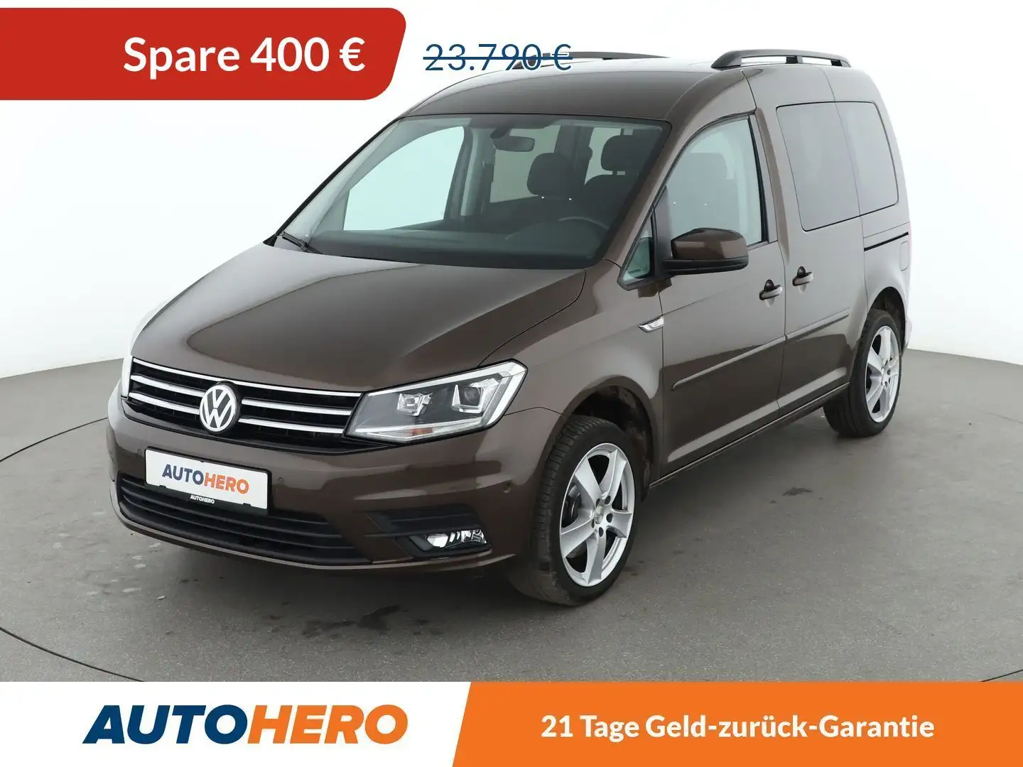 Volkswagen Caddy 1.4 TSI Comfortline BMT Aut.*NAVI*XENON*CAM*PDC* Braun - 1