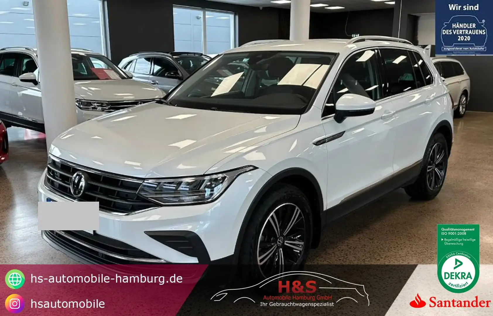 Volkswagen Tiguan Life *ACC/KAMERA/STANDHEIZ.* Blanc - 1