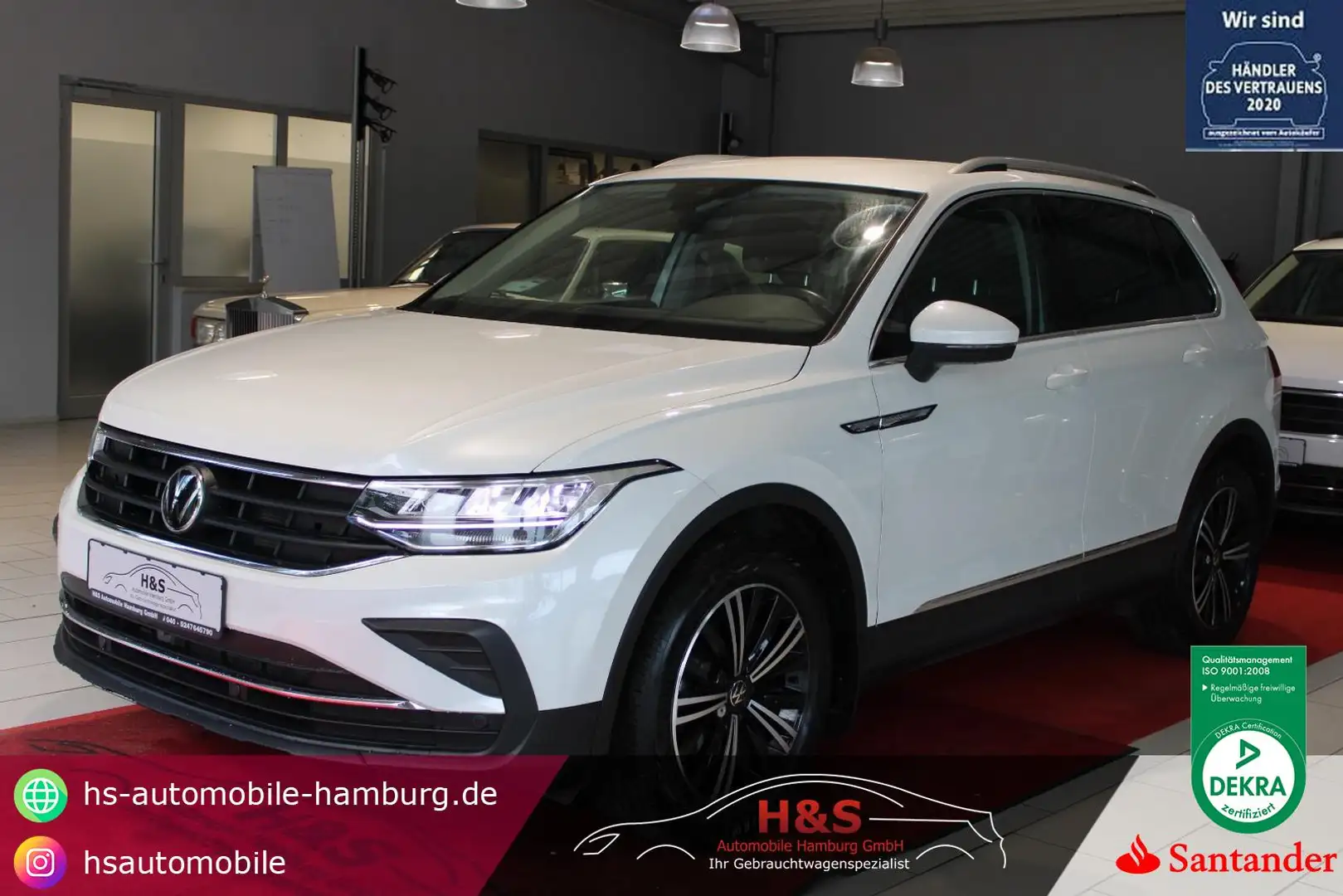 Volkswagen Tiguan 1.5 TSI Life *ACC/KAMERA/STANDHEIZ.* Alb - 1
