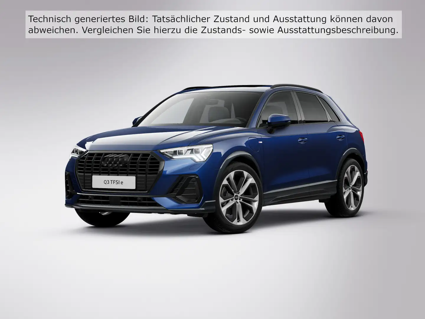 Audi Q3 S line 45 e S tr. MATRIX NAVI SONOS Blau - 2
