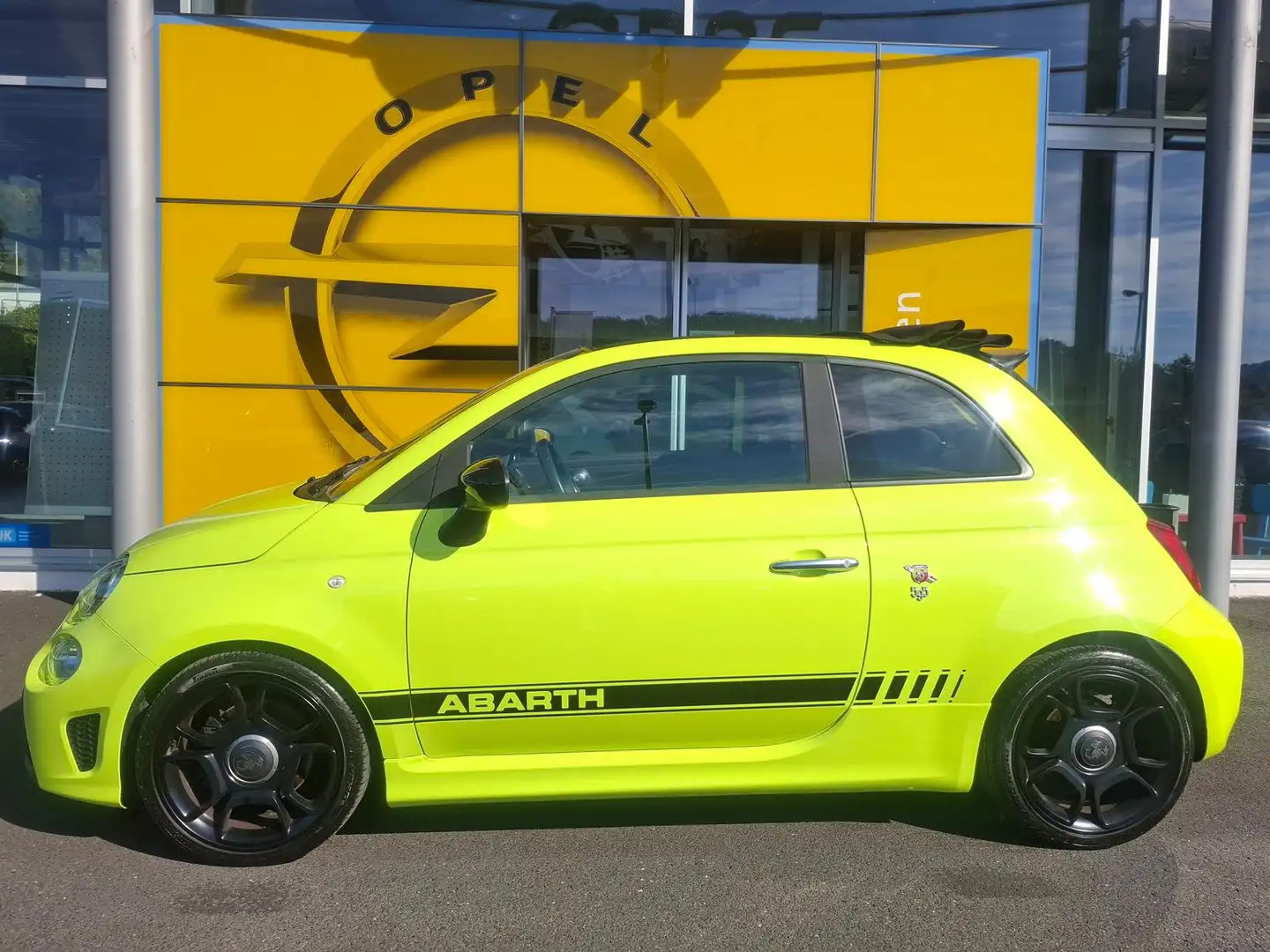 Abarth 500C Pista Cabrio *SitzHZ*CarPlay*Klima*Garantie* Grün - 2