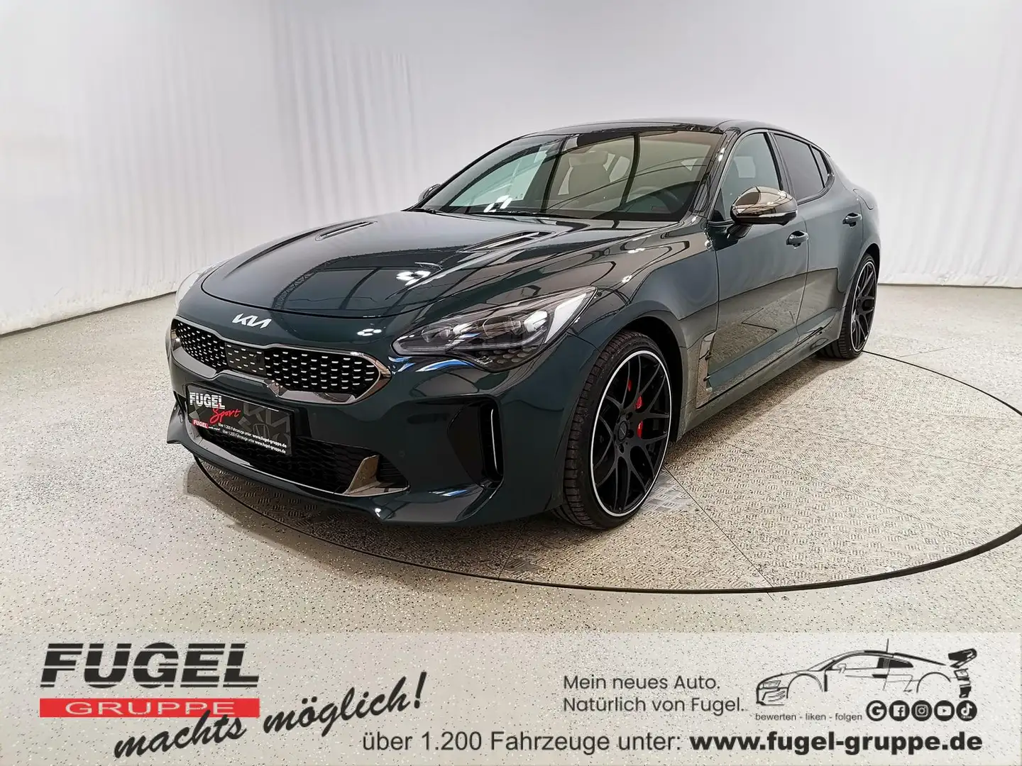 Kia Stinger 3.3 V6 TGDI GT 4WD  20Z.|Pano|HuD|Leder|Navi|LED|P Vert - 1