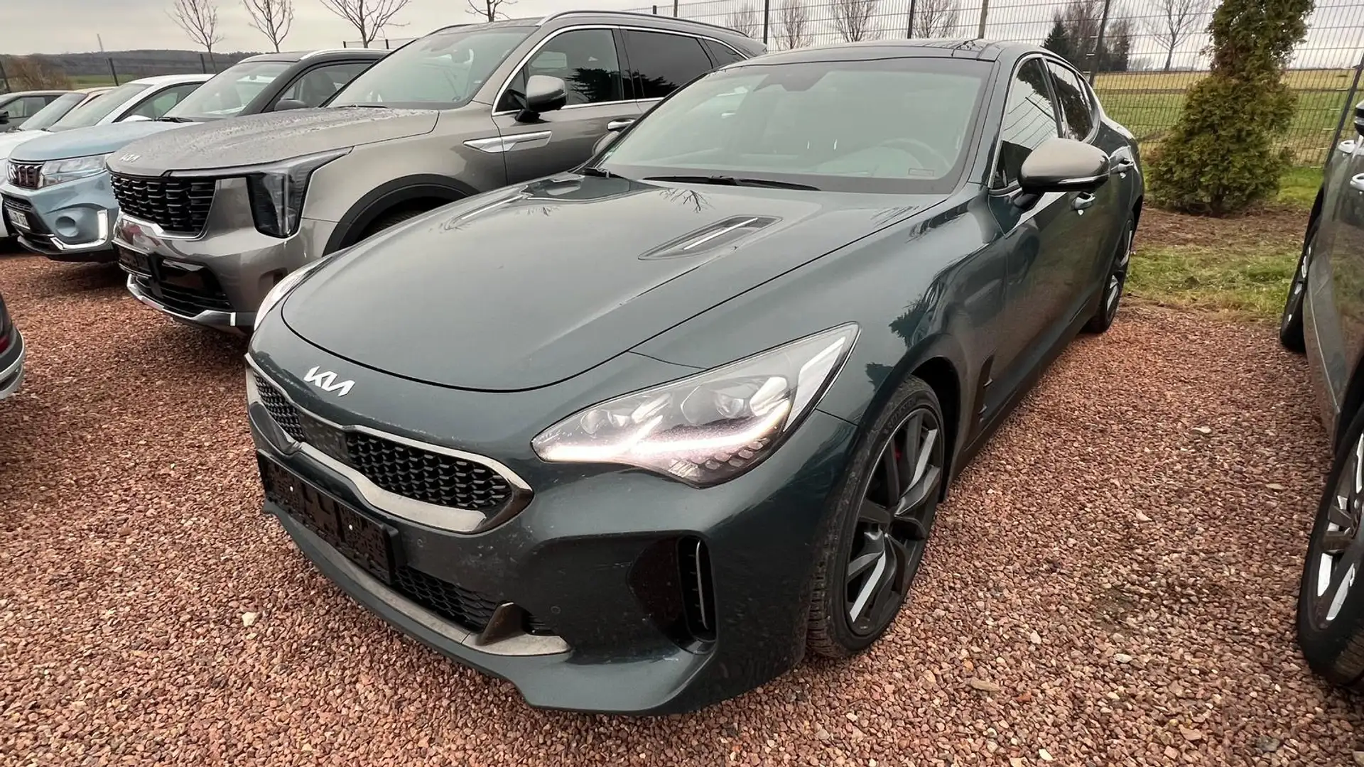 Kia Stinger 3.3 V6 TGDI GT 4WD  20Z.|Pano|HuD|Leder|Navi|LED|P Grün - 2