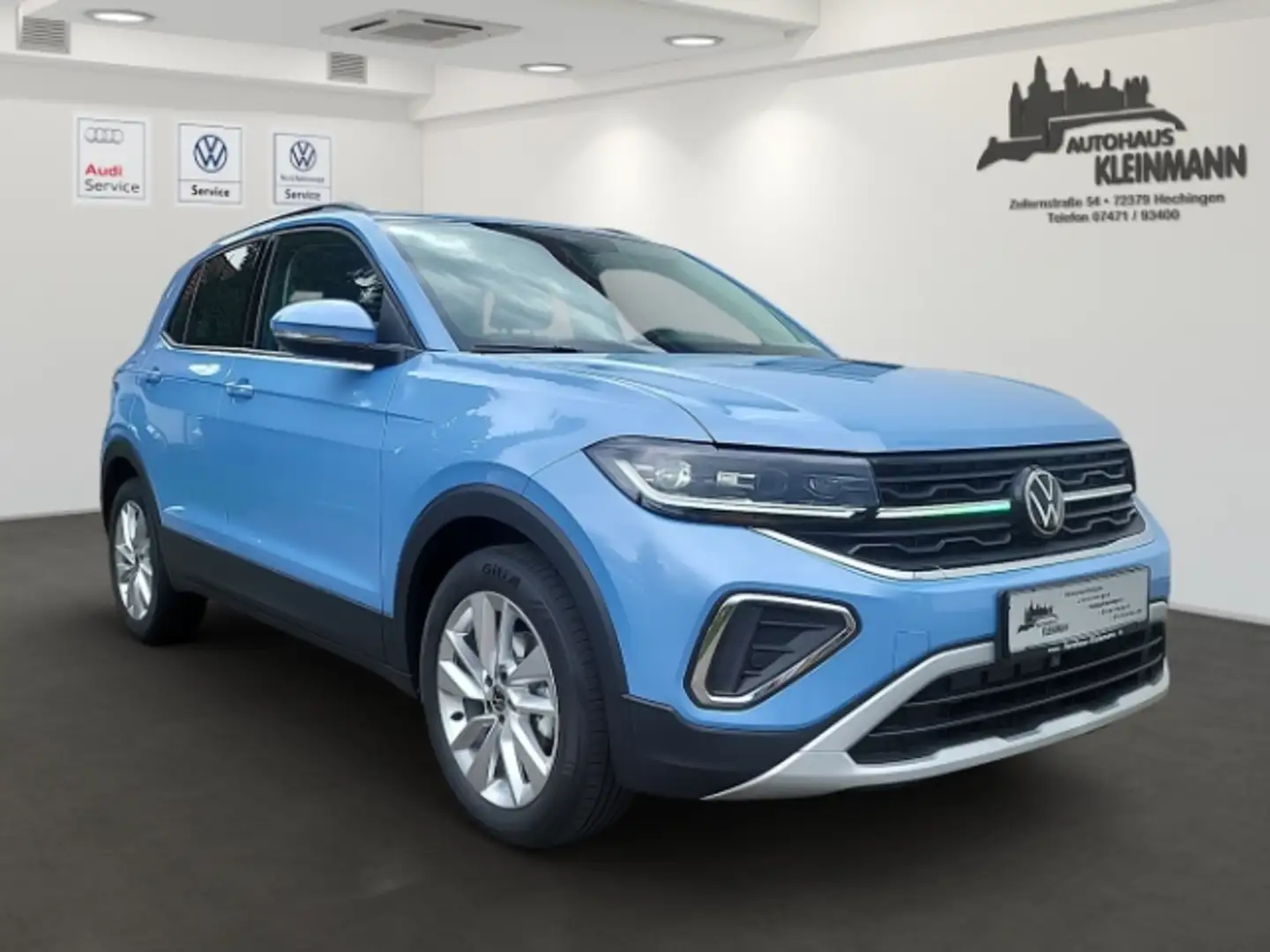 Volkswagen T-Cross EU6e 1.0 TSI 85 kW Life IQ.Light,Kamera,Klima 2-Zo Blau - 2