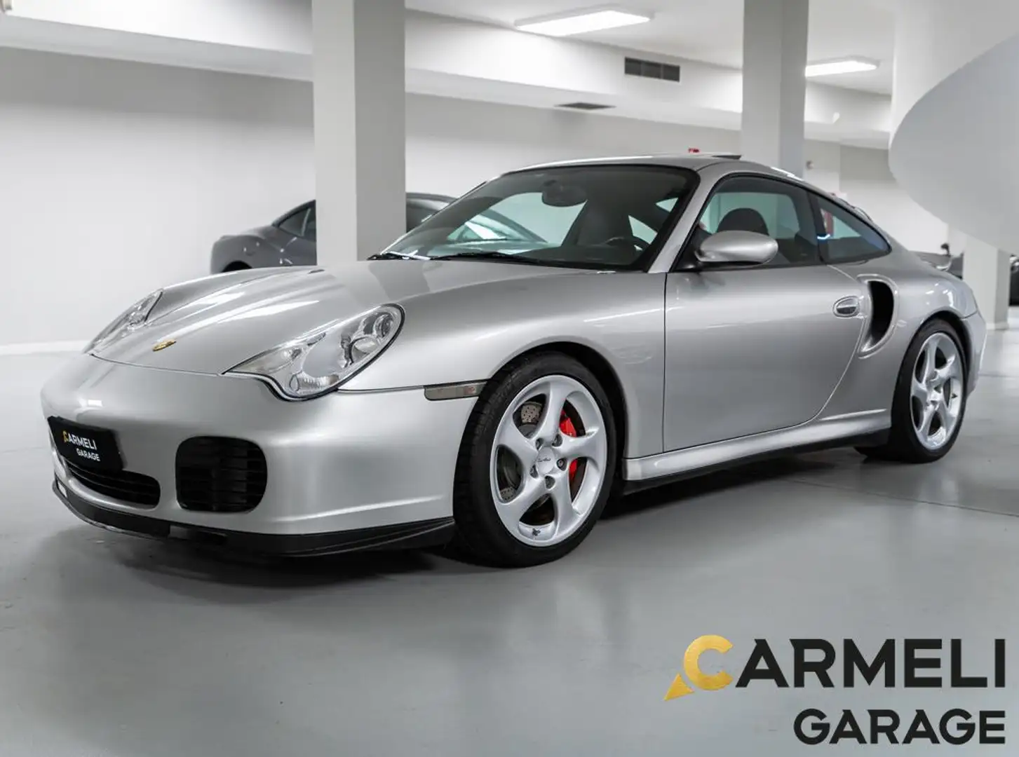 Porsche 996 911 Turbo Coupé-MANUALE-TETTO-111 PUNTI Silber - 1