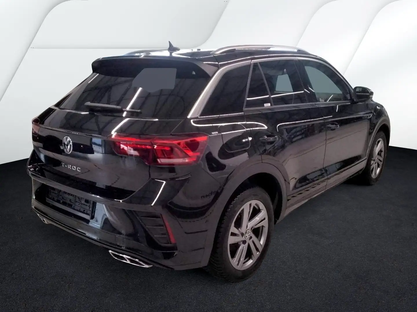 Volkswagen T-Roc 1.5 TSI DSG R-Line NAVI AHK REARVIEW GJ-REIFEN ... Schwarz - 2