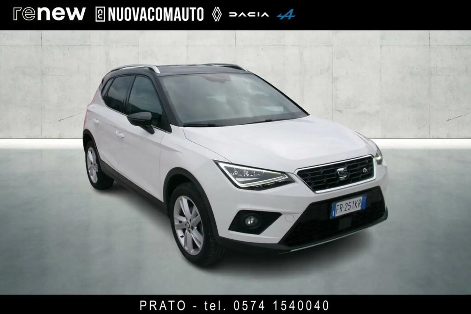 SEAT Arona 1.0 ecotsi FR 115cv Bianco - 2