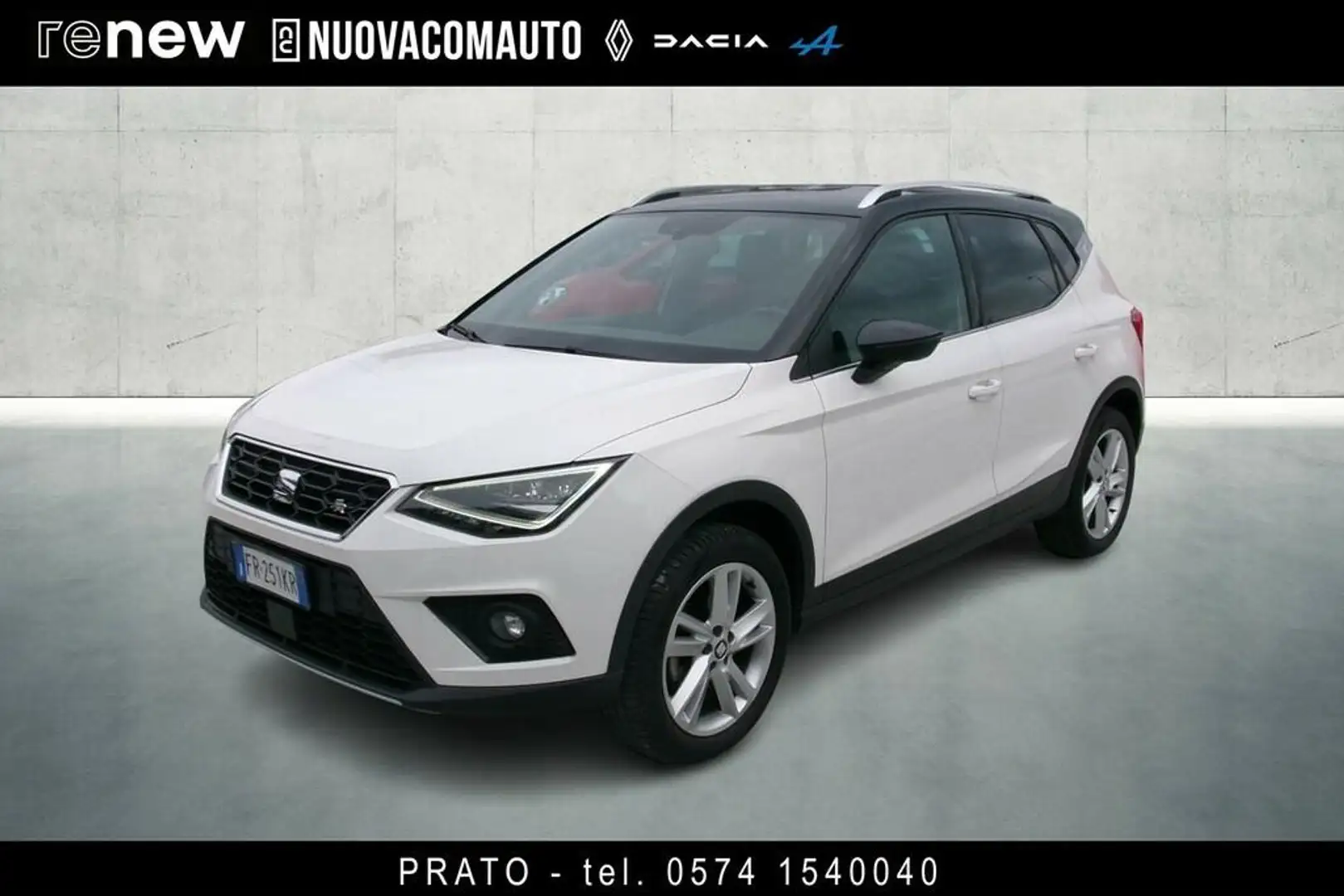 SEAT Arona 1.0 ecotsi FR 115cv Bianco - 1