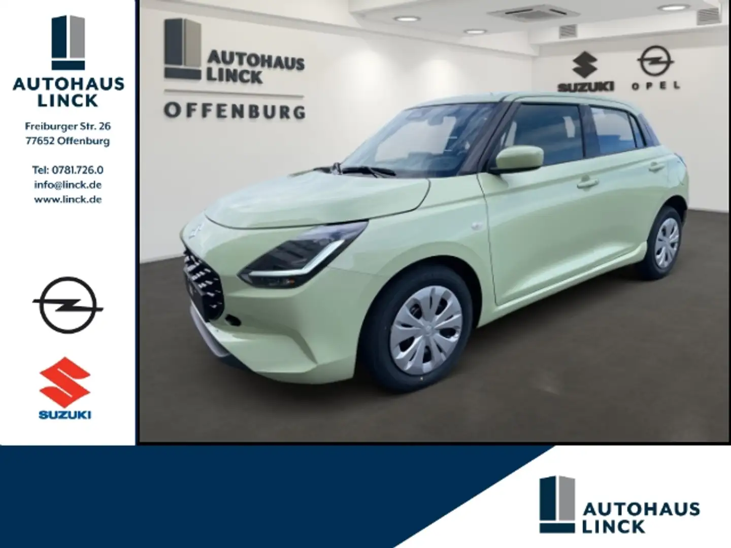 Suzuki Swift NEW 1.2 Dualjet Hybrid Club+Navi+Parkpilot Gelb - 1