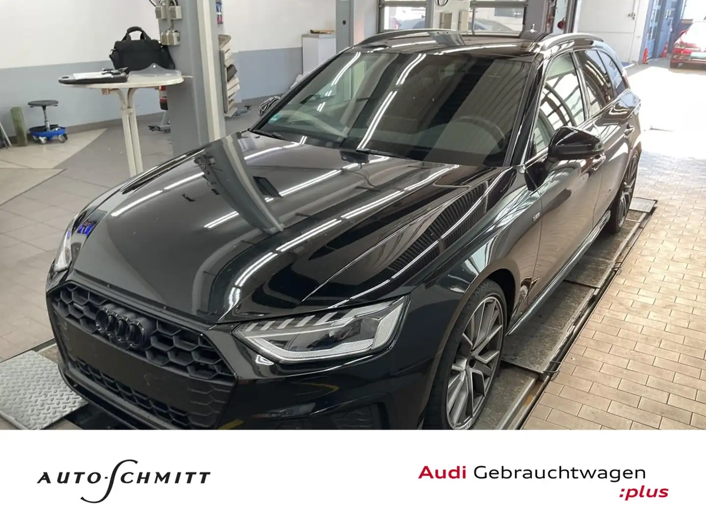 Audi A4 Avant 40 TDI quattro S line Matrix 360 Kamera Schwarz - 1