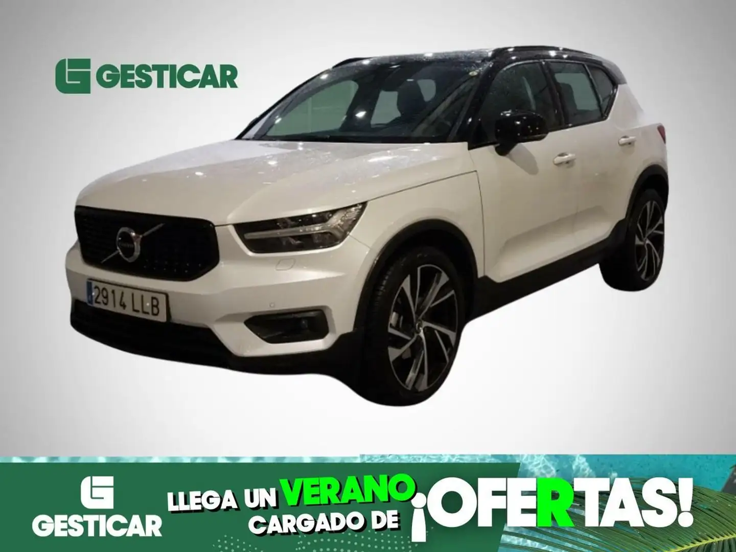 Volvo XC40 T3 R-Design Aut. Blanco - 1
