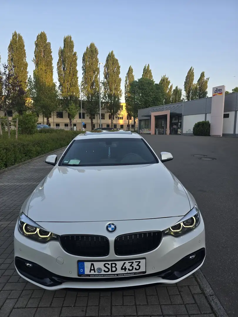 BMW 420 420 d Sport Line Weiß - 2