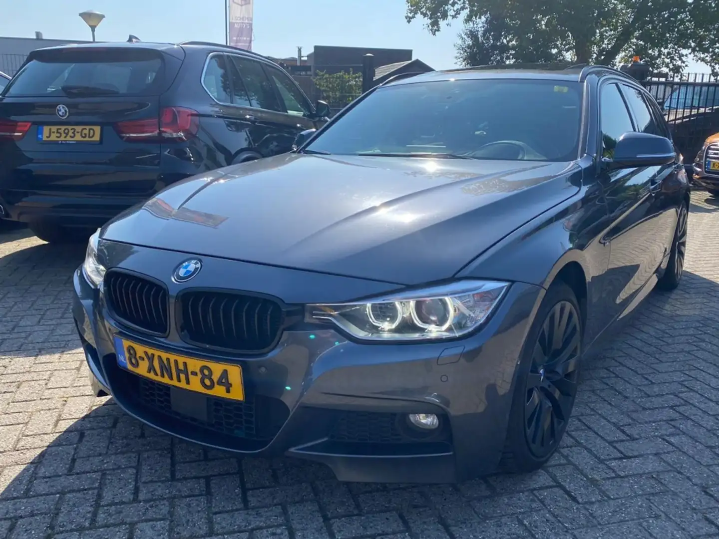 BMW 335 3 Serie Touring 335D X-Drive 2014 MOTORSCHADE Szary - 1