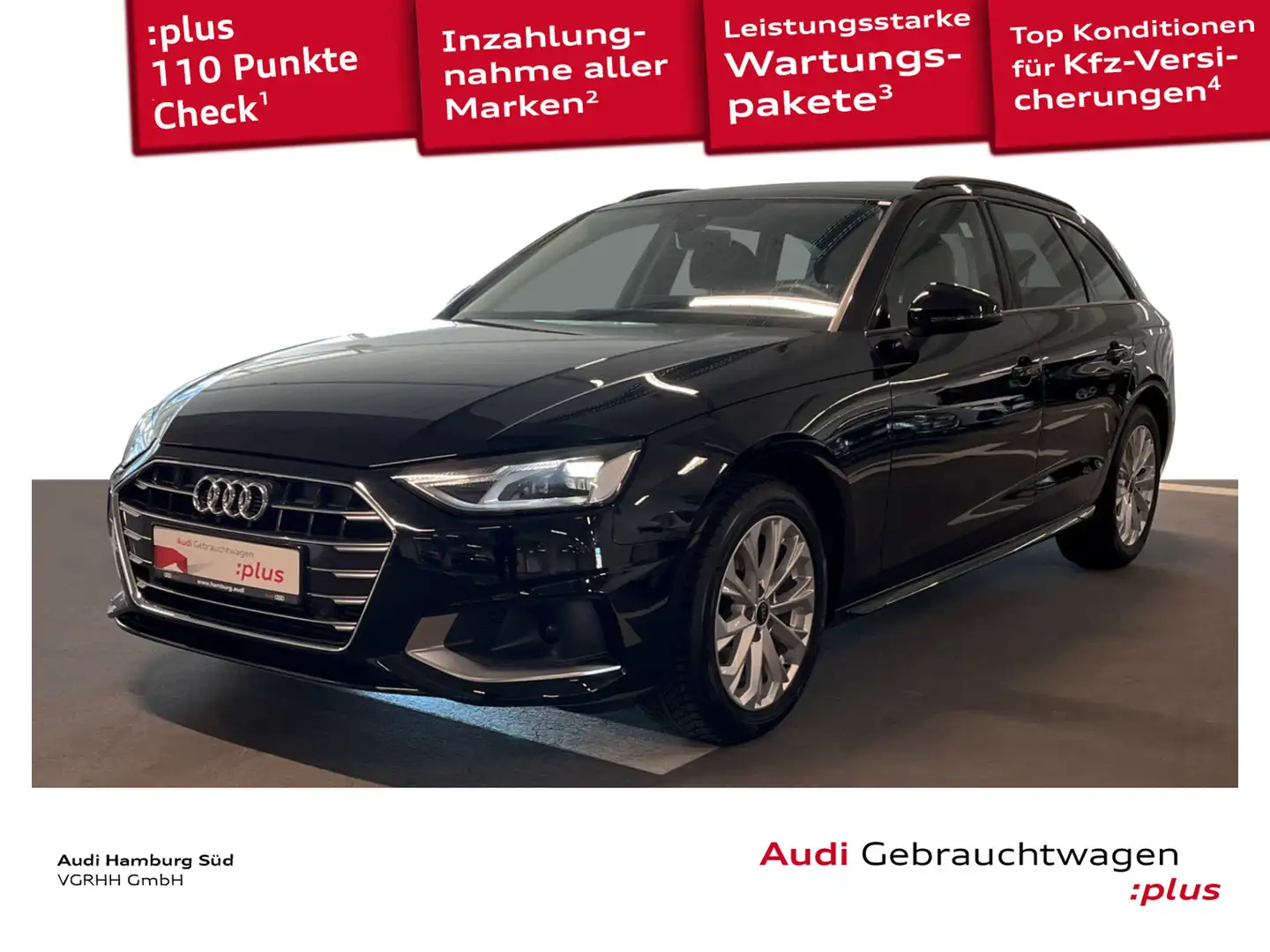Audi A4 35 TFSI advanced S tronic NAV/GJ-REIFEN Schwarz - 1