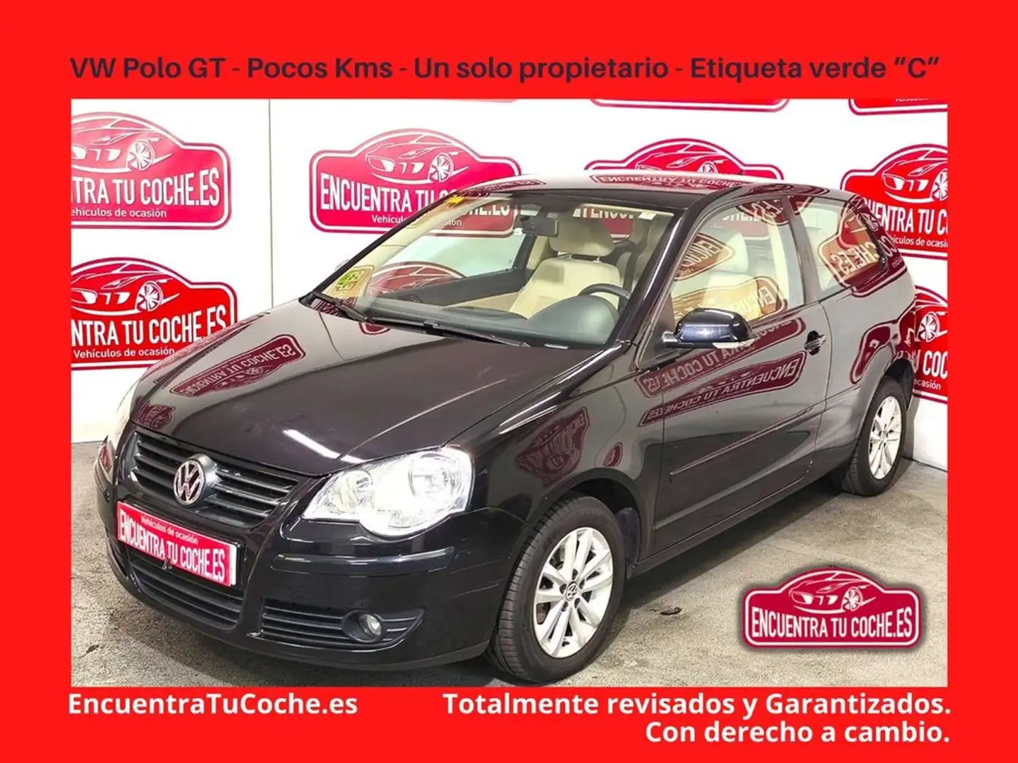 Volkswagen Polo 1.4 GT 80 Negro - 1