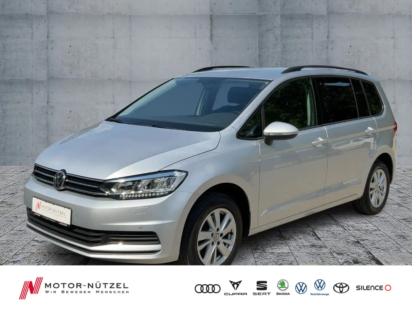 Volkswagen Touran 2.0 TDI DSG COMFORTLINE LED+APP+ACC+SHZ Silber - 1