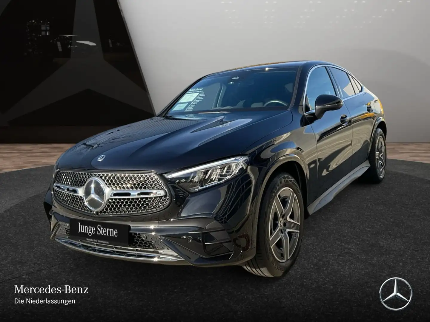 Mercedes-Benz GLC 220 d 4M AMG+LED+KAMERA+TOTW+KEYLESS+9G Schwarz - 2