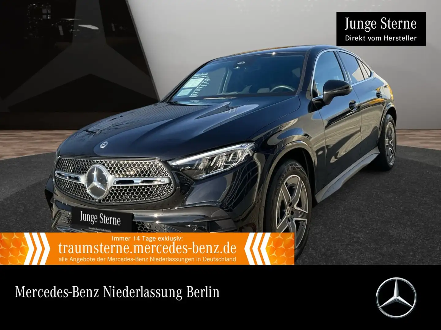 Mercedes-Benz GLC 220 d 4M AMG+LED+KAMERA+TOTW+KEYLESS+9G Schwarz - 1