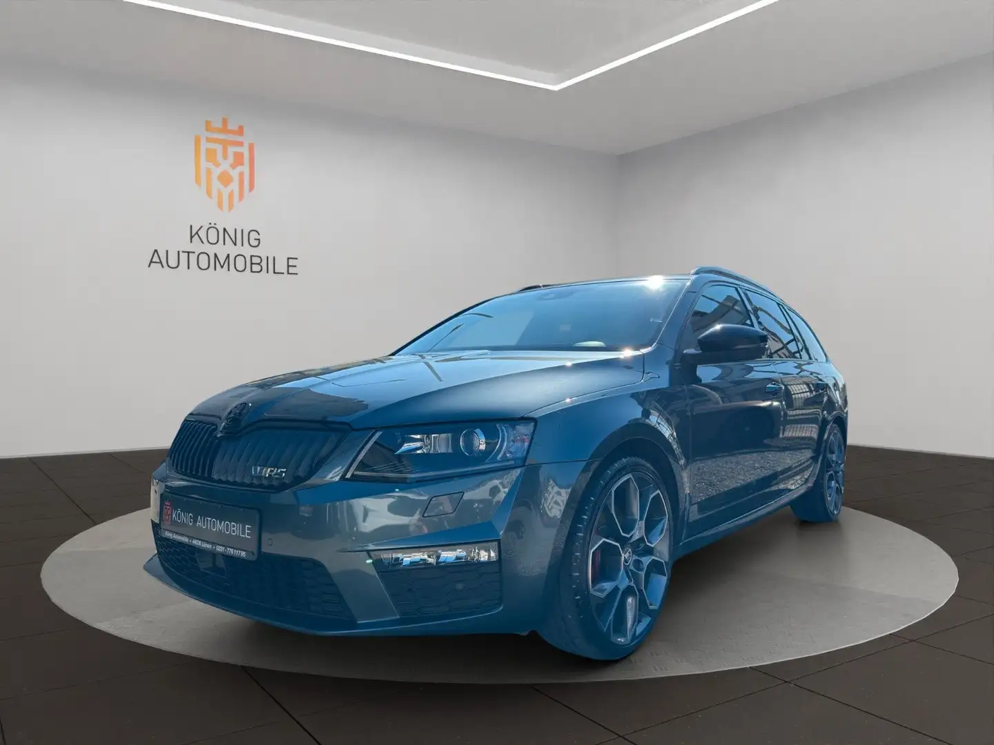 Skoda Octavia Combi RS Sondermodell/BI-XENON/NAV/SHZ Gris - 1