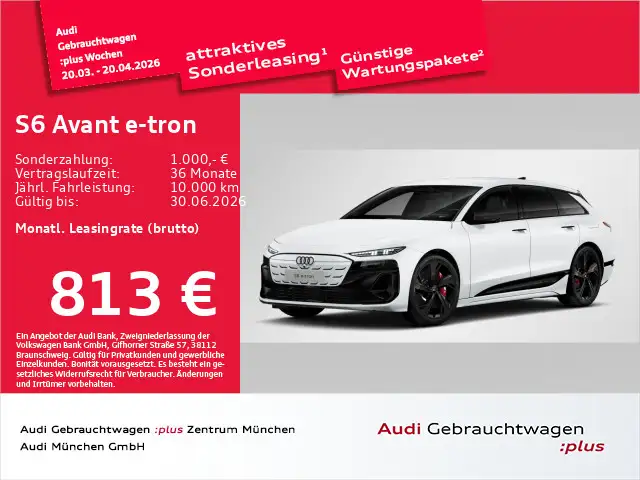 Audi S6 e-tron Matrix/ACC/B&O/21"Zoll/Memory/Na