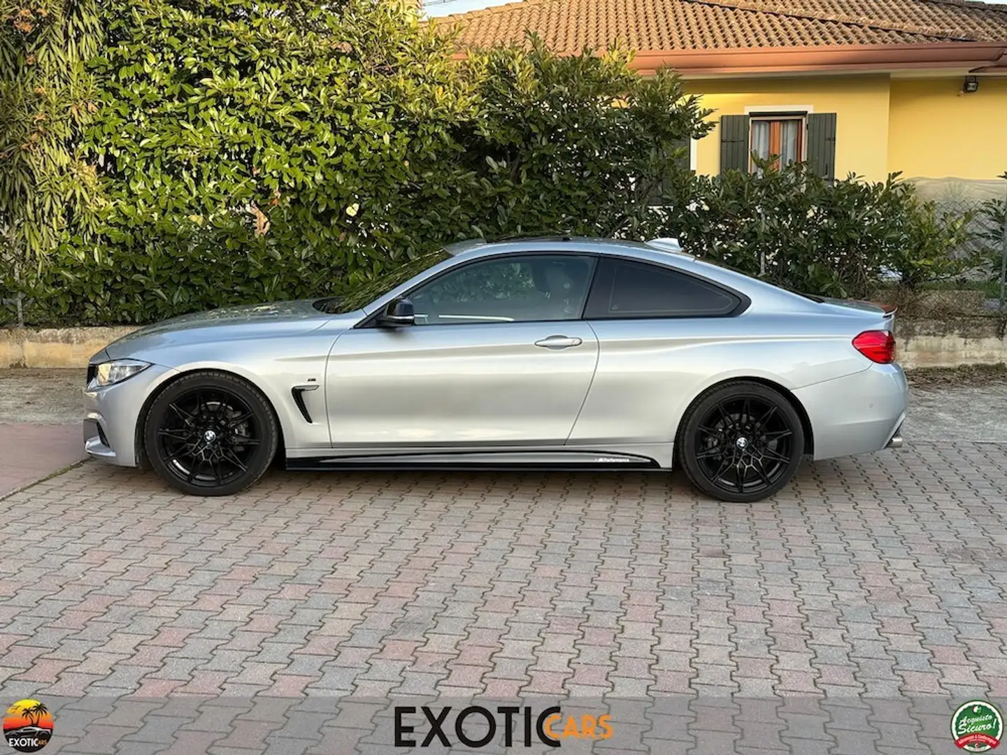BMW 428 428i Coupé Msport Silber - 2