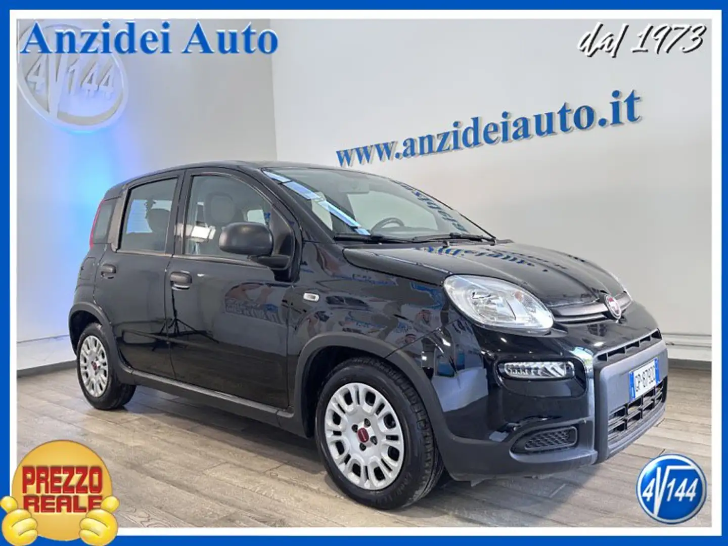 Fiat Panda 1.0 FireFly Hybrid 5 Posti Nero - 1