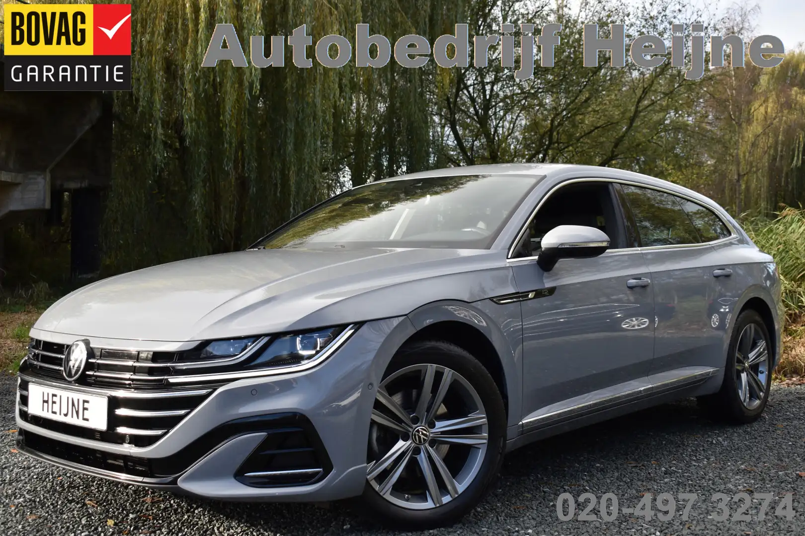 Volkswagen Arteon Shooting Brake eHYBRID 218PK DSG R-LINE BUSINESS+ Grijs - 1